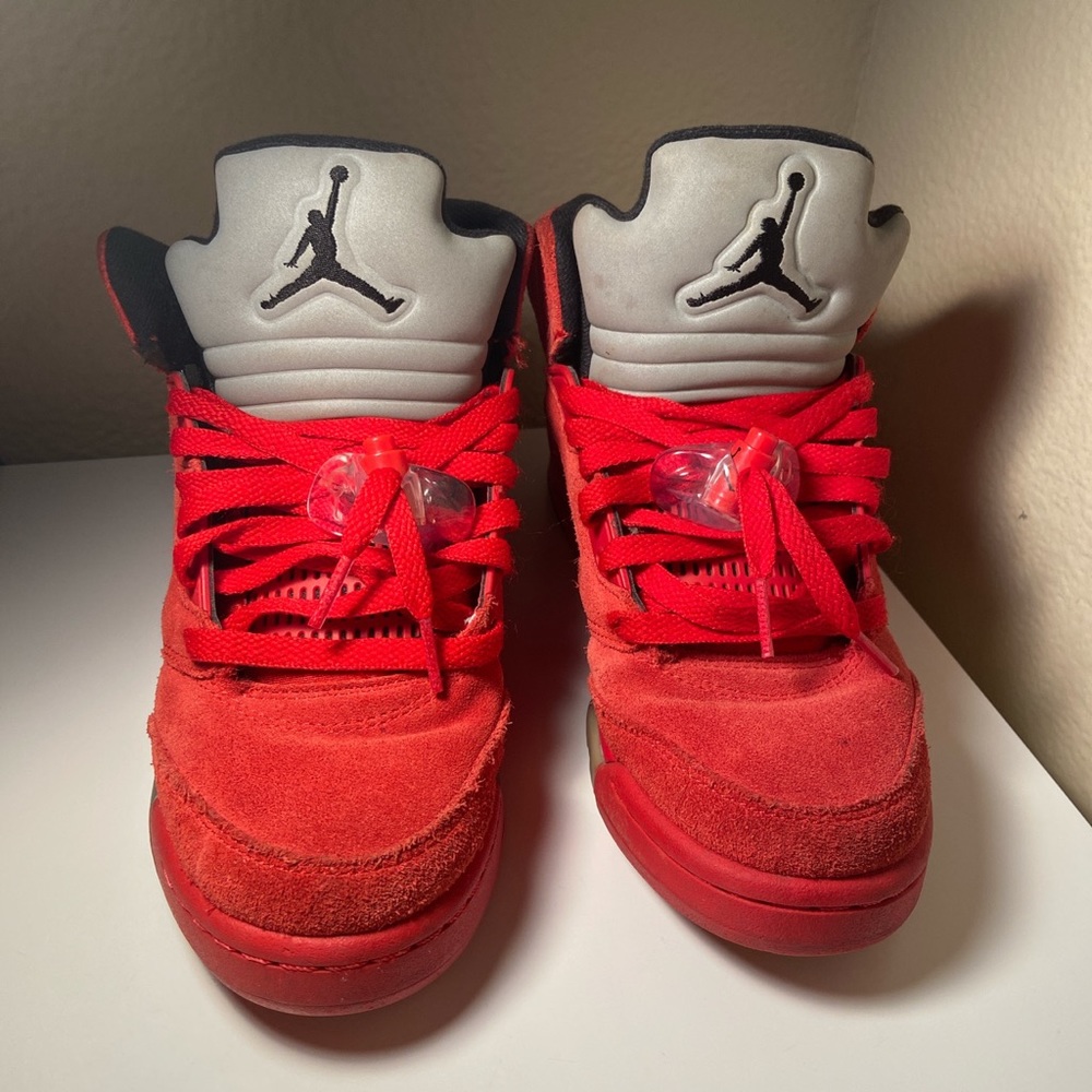 Air Jordan 5 Suede Red